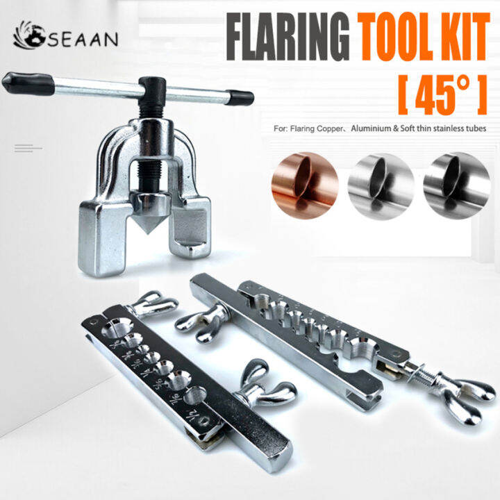 Copper Tube Expander 45 Degree Flaring Tool Kit Of Copper Tube Expander
