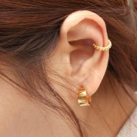 Moress Glam Donut Ear Cuff ต่างหูเงินชุบทอง