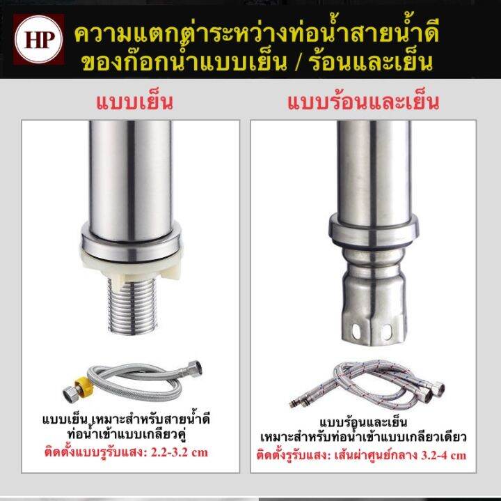 h-power-ก๊อกนำ้ร้อนเย็น-ก๊อกน้ำอ่างล้างหน้า-สแตนเลส-304-ฟรี-เทปพันเกลียว-hp-0201