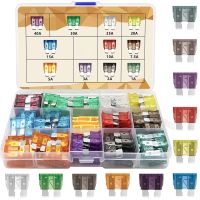 【YF】 140 pieces of automotive fuse - standard blade kit fuse suitable for ships RVs campers and ships