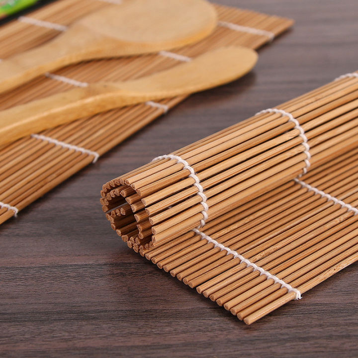 ชุดเครื่องมือซูชิม้วนเล็กญี่ปุ่นทำสาหร่ายข้าวและผักม้วนชุดเครื่องมือเบนโตะ