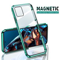 For Xiaomi Poco X5 Pro Case 360° Magnetic Flip Double Sided Protective Glass Cover PocoX5 X5Pro Pocco X 5 5X 5G Shockproof Coque