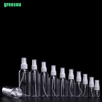 Gs 1pc Botol Spray Kosong Bahan Plastik Transparan Dapat Diisi Ulang