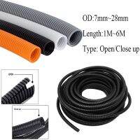 3/6MInsulation Corrugated Polyethylene tube harness casing Cable Sleeves cord duct cover auto car Mechanical line protecter Electrical Circuitry Parts