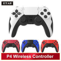 ใหม่ Wireless Controller บลูทูธ Gamepad การสั่นสะเทือนคู่6แกน Joypad พร้อมทัชแพดไมโครโฟนหูฟังพอร์ตสำหรับ PS4 PS3 PC