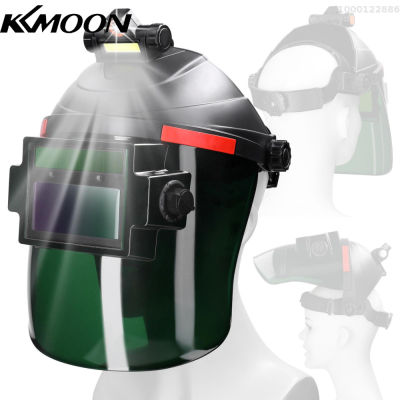 KKmoon หน้ากากเชื่อมการหรี่แสงอัตโนมัติ,หน้ากากเชื่อมสีจริง130 °C ทนอุณหภูมิสูงหน้ากากมืดอัตโนมัติสำหรับงานเชื่อมอาร์ค