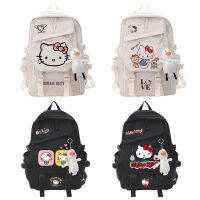 ใหม่ Sanrio H Ello K Itty Schoolbags การ์ตูนอะนิเมะน่ารัก Kawaii นักเรียน Multifuncional หนังสือปากกาถุงเก็บเครื่องเขียนสาวของขวัญ