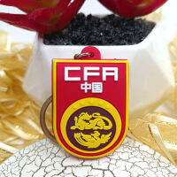 5ชิ้นพวงกุญแจ CFA LFC CFC ARS Manchesters City F.C. โลโก้ PSG สเปอร์ส A.C. Milans Soccer Memorial Gift พวงกุญแจ PVC