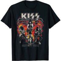 Hot sale Kiss Band T-Shirt - Spider Stage T-Shirt  Adult clothes