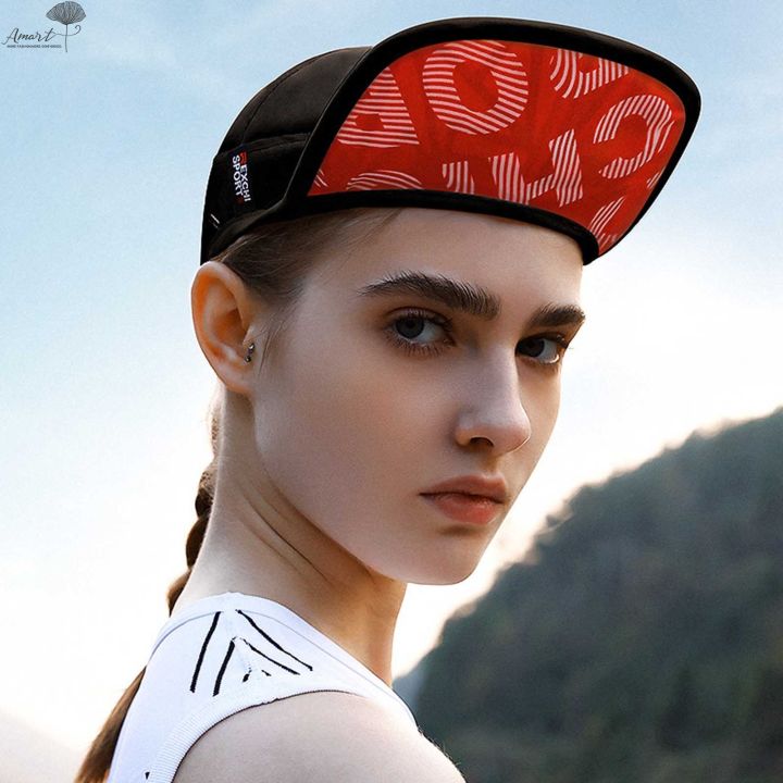 amart-หมวกแก๊ปรถจักรยานยนต์หมวกขี่จักรยานระบายอากาศได้ดี-หมวกกันแดดดูดซับเหงื่อแห้งเร็วสำหรับผู้ชายและผู้หญิง