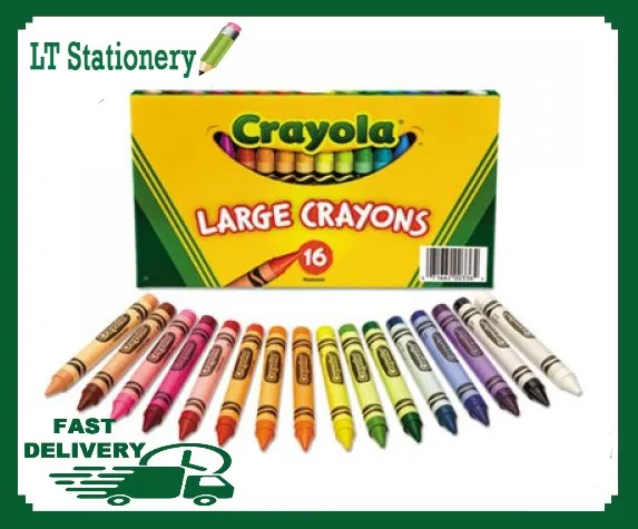 Crayola Large Crayons 16 Colors | Lazada PH