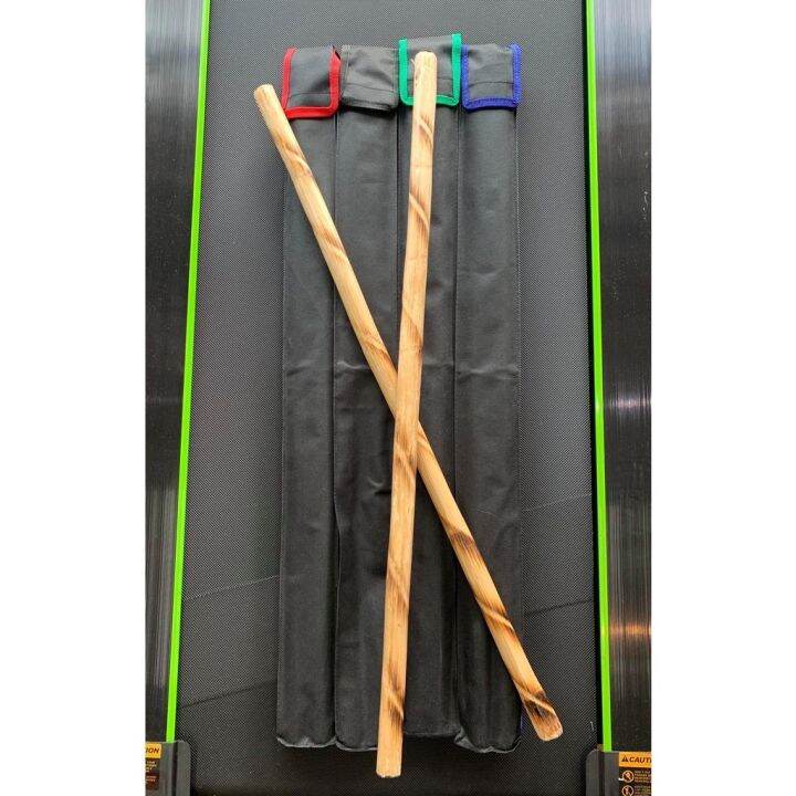 Arnis Stick Ratan Pair with Case and Varnish | Lazada PH