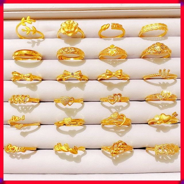 50-designs-fashion-jewelry-accessories-18k-saudi-gold-plated-korean-adjustable-rings-for-women-birthday-wedding-best-ring-gift