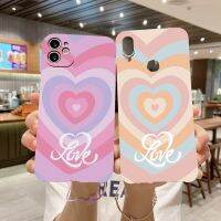 Nancy Electron】ฝาครอบโทรศัพท์ลายการ์ตูนน่ารักสีน้ำแห่งความรักสำหรับ Samsung Galaxy A32 A52 A22 A11 4G ปลอกซิลิโคนนิ่มทาสี5G A12