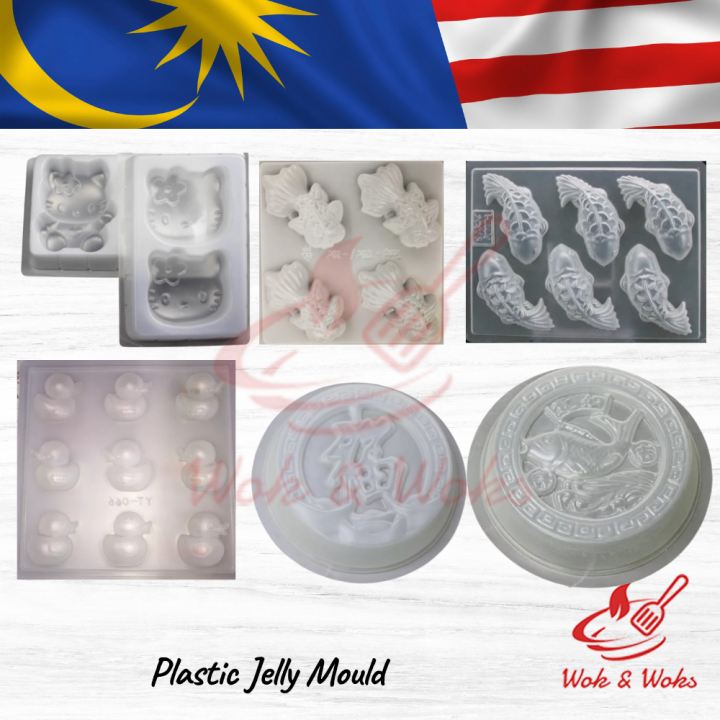 Plastic Jelly Mould / Acuan Jeli Plastik Lazada