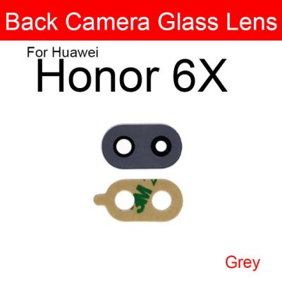 【❖New Hot❖】 nang20403736363 กล้องด้านหลังเลนส์กระจกสำหรับ Huawei Honor 4x 4c 4a 5a 5c 5X6 6a 6c Pro 6X6 Plus เลนส์กระจกกล้องสติกเกอร์เลนส์แก้วซ่อม