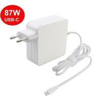 ที่ชาร์จอะแดปเตอร์สำหรับไฟ USB Type C 20.3V 87W 4.3A แลปท็อปโทรศัพท์ชาร์จ Macbook Air A1707 A1719ล่าสุดพร้อม USB C