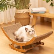 Aimishion Cat Hammock Bed Cat Rocking Chair Scratcher for Indoor Cats