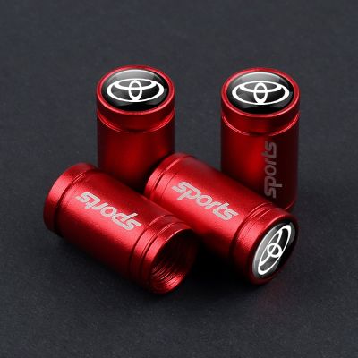 【CW】 4Piece Car Styling Tire Caps Sport Accessories for corolla yaris rav4 avensis auris