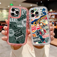 เคสรองรับการกระแทกภาพวาดแฟชั่นสำหรับ iPhone 14 Pro Max 13 12 11 XR 8 7 SE2ฝาครอบกันกระแทกกันตก