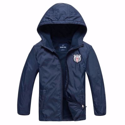 Brand Spring Windproof Waterproof Fleece Baby Boys Jackets Children Outerwear Child Coat Kids Outfits For 3-14 Years old