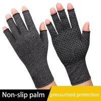 1 Pair Compression Arthritis Gloves Wrist Support Cotton Joint Pain Relief Hand Brace Women Men Therapy Wristband