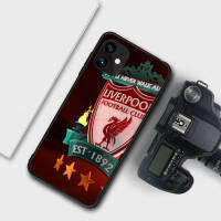 เคสโทรศัพท์สำหรับ Iphone 14 13 12 Pro Max 12 13 Mini Plus ปลอกซิลิโคน TPU ฝาหลังอ่อนนุ่ม Liverpool FC