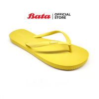 Bata บาจา รองเท้าเล่นน้ำสงกรานต์ รองเท้าลุยน้ำสงกรานต์แบบสวม หูหนีบ รุ่น Songkran สีเหลือง รหัส 5778255