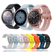 20mm Watchbands For Samsung Galaxy Watch Active 1/2 Strap Silicone Strap For Galaxy Watch 3 41mm Galaxy Watch 42mm Watch Strap