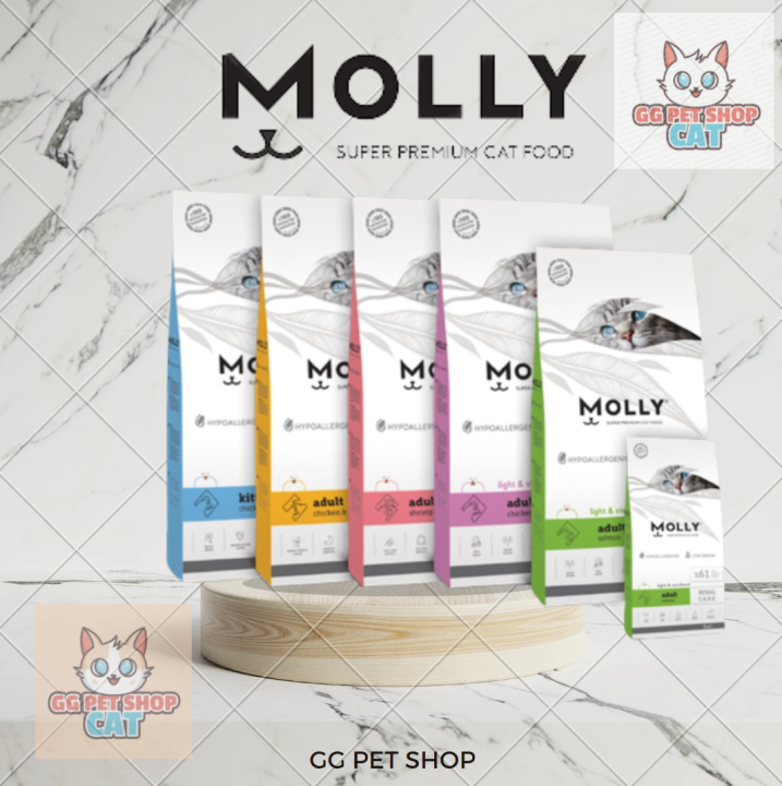 Molly Super Premium Cat Food 1KG Repack Lazada