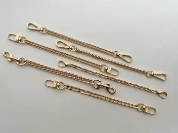 High Quality Chain, Extension Bag Chain Strap, Metal Extender Handbag  Strap, Purse Handle Replacement, Bronze Chain Golden Purse Strap Chain 