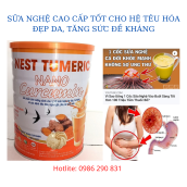 Sữa nghệ Nest Tumeric Nano Curcumin tốt cho tiêu hóa, đẹp da