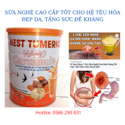 Sữa nghệ Nest Tumeric Nano Curcumin tốt cho tiêu hóa, đẹp da
