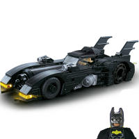 ฮีโร่เมืองรถแข่งความเร็วแชมป์ Batmobile อาคารบล็อก Moc อิฐยานพาหนะการศึกษาของเล่นก่อสร้างสำหรับเด็ก