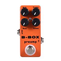 B-Box Electric Guitar Preamp Overdrive Effect Pedal Full Metal Shell True Bypass