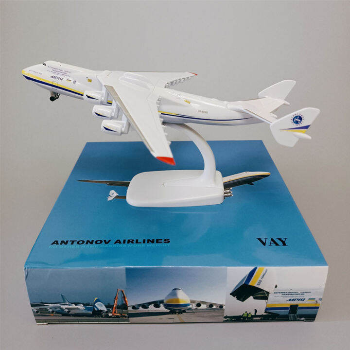 Antonov AN225 Mriya High Quality 20cm DieCast Aircraft Model on Stand Lazada.co.th
