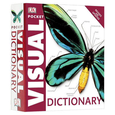 DK portable graphic Dictionary English original pocket visual dictionary English reference book original English book