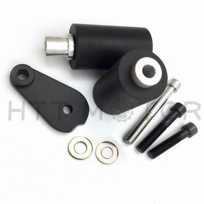 Aftermarket free shipping motorcycle parts No Cut Frame Slider Protector For Yamaha 2003-2005 YZF R6 2006-2009 R6S Black