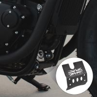 For TRIUMPH Bonneville Bobber T100 Aluminum Alloy Black Chassis Under Guard Skid Plate Motorcycle Engine Protection Cover Covers