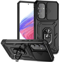 Galaxy A54 Case, WindCase Dual Layer Case with Ring Stand and Sliding Camera Cover for Samsung Galaxy A54