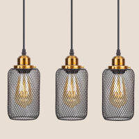 Black Minimalist Vintage cage Pendant Lights CafeBarwindowloft Lamp multi style Pendant Lamps Decoration Indoor Lighting E27