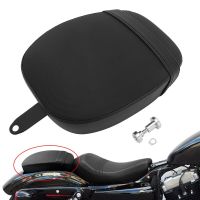 Motorcycle Rear Seat Cushion Passenger Pillion Saddle Pads For Harley Sportster Forty Eight 48 72 2010-2015