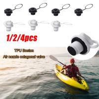 [HOT] 4 1pc Safety Air Valve Nozzle Caps Plug for Inflatable Boat Kayak Raft Airbed Pump Adapter for Mattress Airbed Air Valve Replace