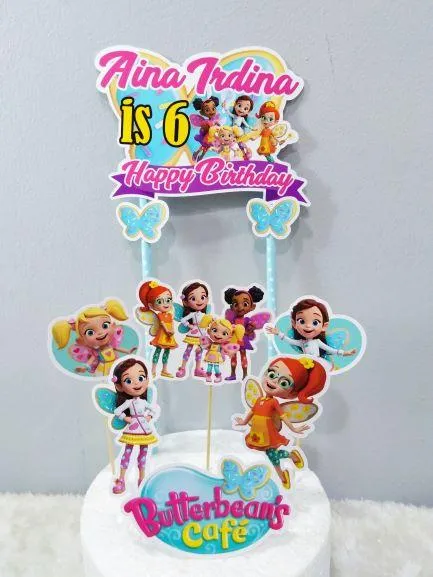 Butterbeans Cafe Cake Topper Lazada