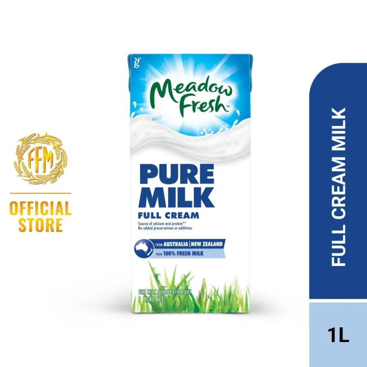 New promo Meadow Fresh UHT Pure Milk 1L Full Cream Lazada