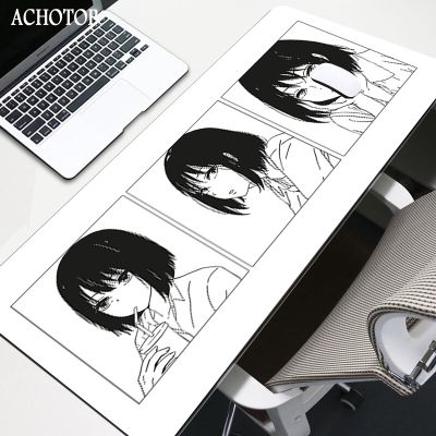 คอมพิวเตอร์ Cavayi Mouse Pad แผ่นรองเมาส์สำหรับเล่นเกม แผ่นรองเมาส์ออกแบบอะนิเมะ แผ่นรองโต๊ะยางที่ไม่ซ้ำกัน พรมเครื่องเกมพีซี แผ่นรองเมาส์สีขาวน่ารัก XL