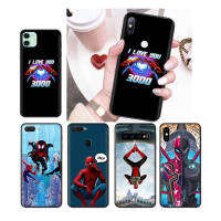 144NO Spiderman อ่อนนุ่ม Black ซิลิโคน ปก หรับ iPhone XR 7 6s 6 11 5s XS 5 8 SE Max Plus X Pro เคสโทรศัพท์