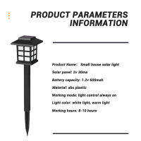 ร้อน2468แพ็คพลังงานแสงอาทิตย์ฝังแสงลานกลางแจ้งสวนปลั๊กผนัง LED ตกแต่งวิลล่าภูมิทัศน์ขั้นตอนฝังโคมไฟกันน้ำ