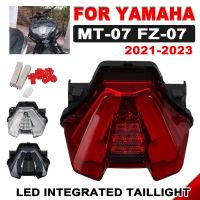 ¤۞ MT07 Integrated Blinker Taillight Rear Tail Brake Turn Signal Light For YAMAHA MT 07 MT-07 FZ07 2021-2023 Motorcycle Accessories