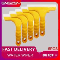 5pcs Silicone Water Wiper Scraper Blade Squeegee Car Vehicle Windshield Window Washing Cleaning Glass Blowing Home Glass 5B03